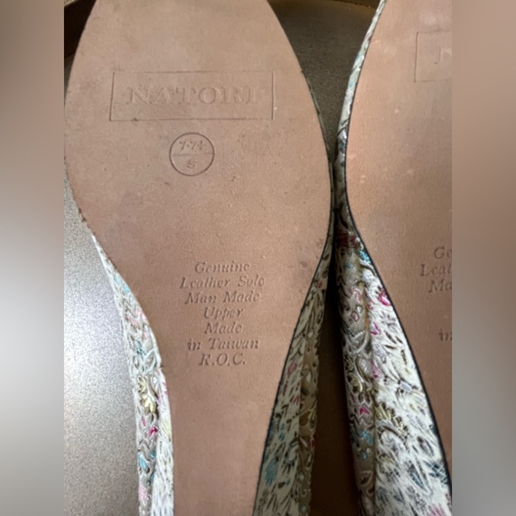 VINTAGE NATORI MULE RANDI | FLORAL TAPESTRY | SIZE: SMALL 7-71/2 | EUC - Picture 10 of 11